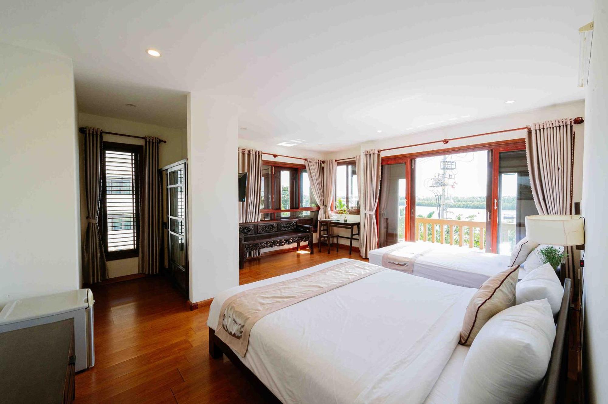 B'Lan Riverside Villa Хойан Экстерьер фото